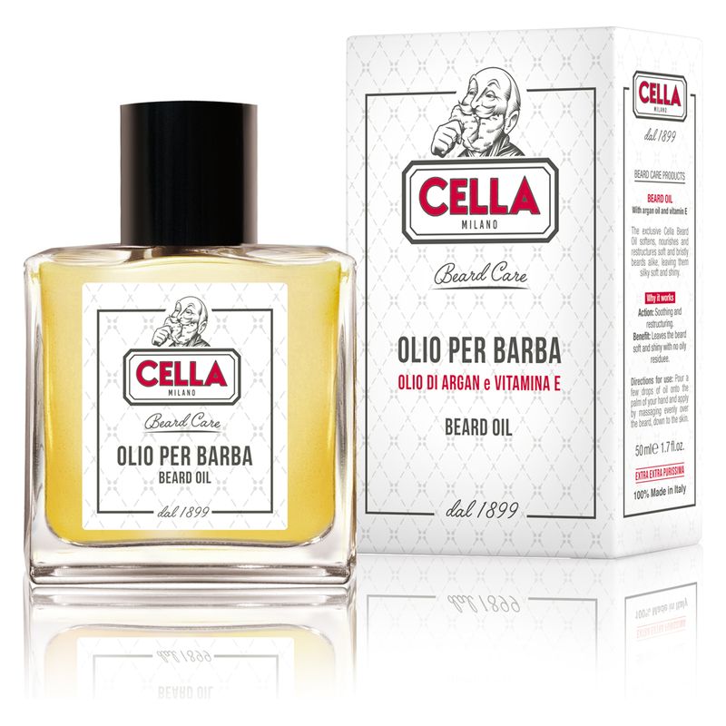 CELLA MILANO BEARD CARE OLIO PER BARBA