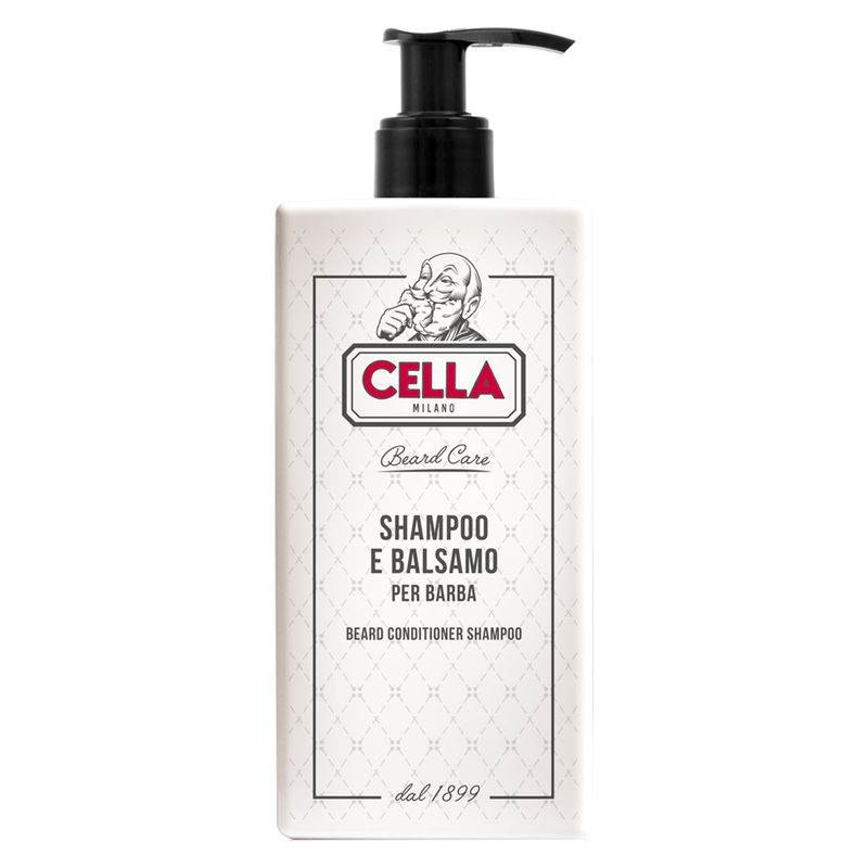 CELLA MILANO BEARD CARE SHAMPOO E BALSAMO PER BARBA