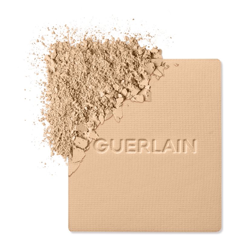 Guerlain Parure Gold Skin Control, Fondotinta Compatto Donna, 5N Neutro, Alta Perfezione, Finish Matte Lunga Tenuta 24H, Fondotinta in polvere opacizzante