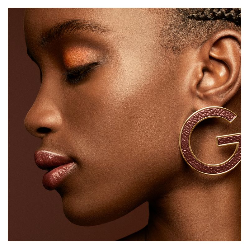 Guerlain Ombres G Ombretti 4 Colori, 910 Undressed Brown, Palette Occhi Multi-Finish, Lunga Tenuta, Colore Intenso, Satinato, Matte e Metallizzato