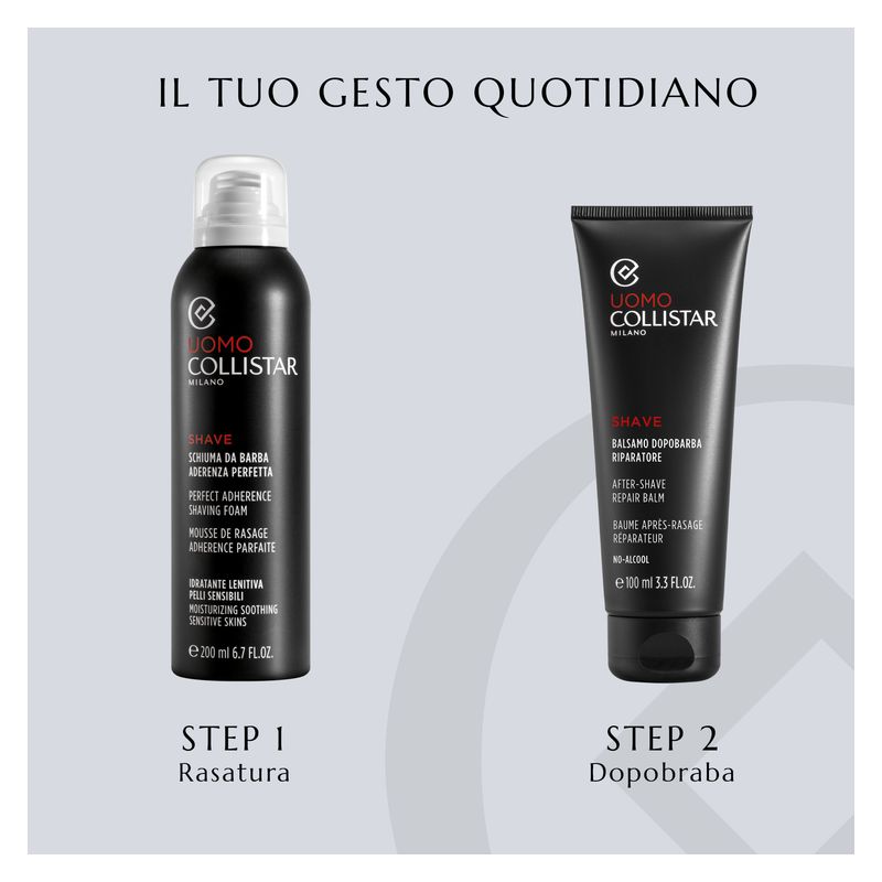 Collistar Uomo Balsamo Dopobarba Riparatore, Dopobarba Uomo per Pelli Sensibili, 100 ml, Azione Idratante e Lenitiva, Formula Riparatrice Senza Alcool Collistar Uomo Balsamo Dopobarba Riparatore, Dopobarba Uomo per Pelli Sensibili, 100 ml, Azione Idratante e Lenitiva, Formula Riparatrice Senza Alcool