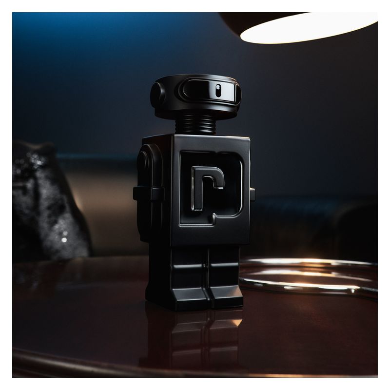 Rabanne Phantom Parfum, Profumo Uomo, 50 ml Spray, Intensa fragranza maschile, ambrata, aromatica e legnosa