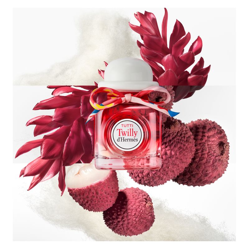 Hermès Tutti Twilly d'Hermès, Eau de Parfum Donna, 85 ml Spray, Fragranza Floreale e Fruttata, Profumo da Ragazza con Zenzero, Litchi e Muschio