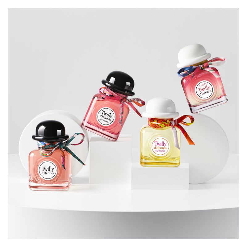 Hermès Tutti Twilly d'Hermès, Eau de Parfum Donna, 85 ml Spray, Fragranza Floreale e Fruttata, Profumo da Ragazza con Zenzero, Litchi e Muschio