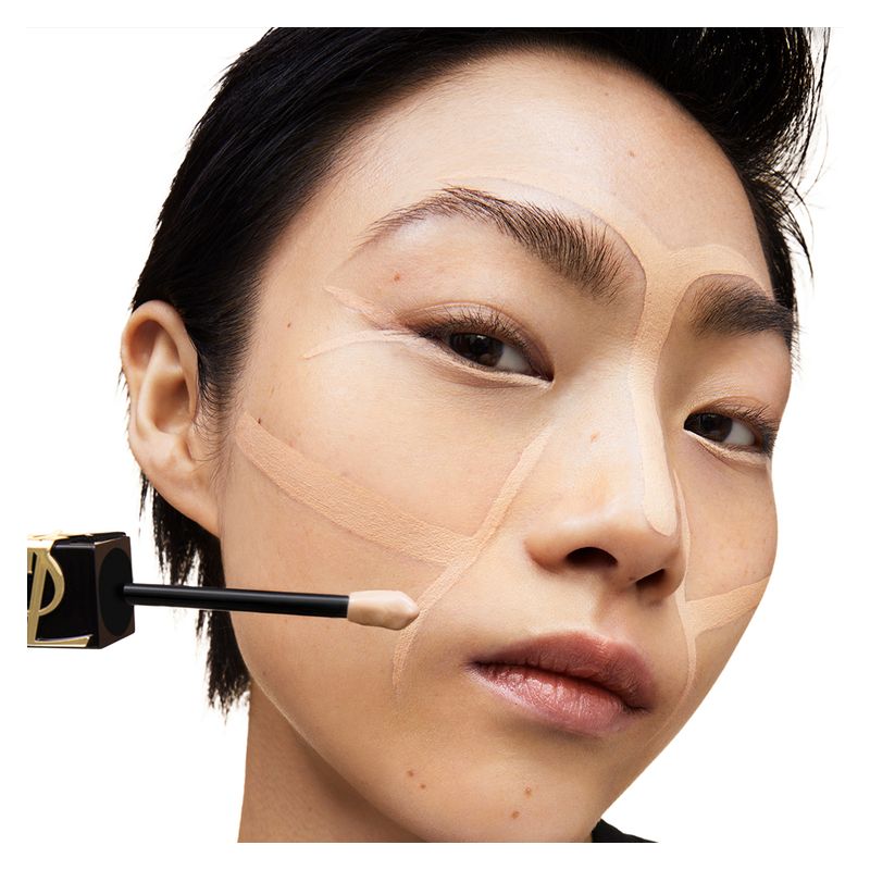 Yves Saint Laurent All Hours Precise Angles Concealer, Correttore Donna LW1, 15 ml, Lunga Tenuta 24H, Finish Matte Luminoso, Coprente e Idratante