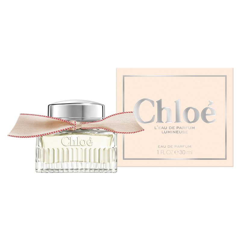 Chloé L'Eau de Parfum Lumineuse, Eau de Parfum Donna, 30 ml Spray, Fragranza Floreale Ambrata con Rosa e Vaniglia, Profumo femminile solare