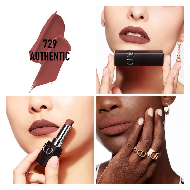 DIOR Rouge Dior Forever - Rossetto No Transfer – Mat Ultra-Pigmentato – Comfort Effetto Labbra Nude