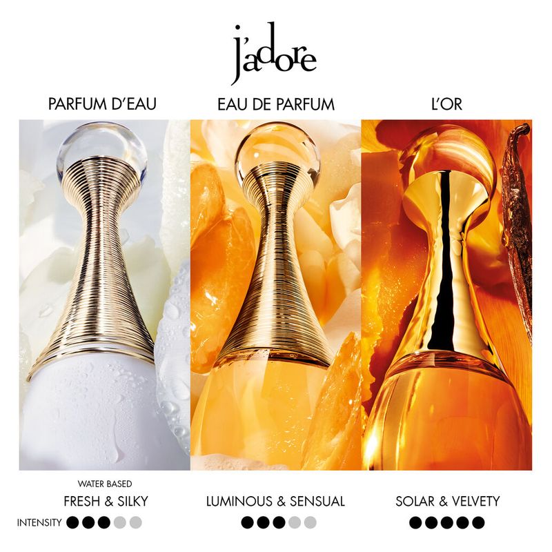DIOR J'adore L'or - Essenza Di Profumo – Note Floreali Solari E Intense