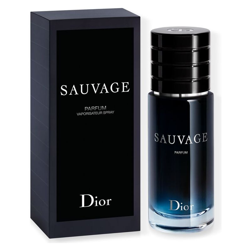 DIOR Sauvage Parfum, Profumo Uomo, 30 ml Spray Ricaricabile, Fragranza Ambrata, Legnosa e Speziata, Intensa e Sensuale, Idea Regalo DIOR Sauvage Parfum, Profumo Uomo, 30 ml Spray Ricaricabile, Fragranza Ambrata, Legnosa e Speziata, Intensa e Sensuale, Idea Regalo