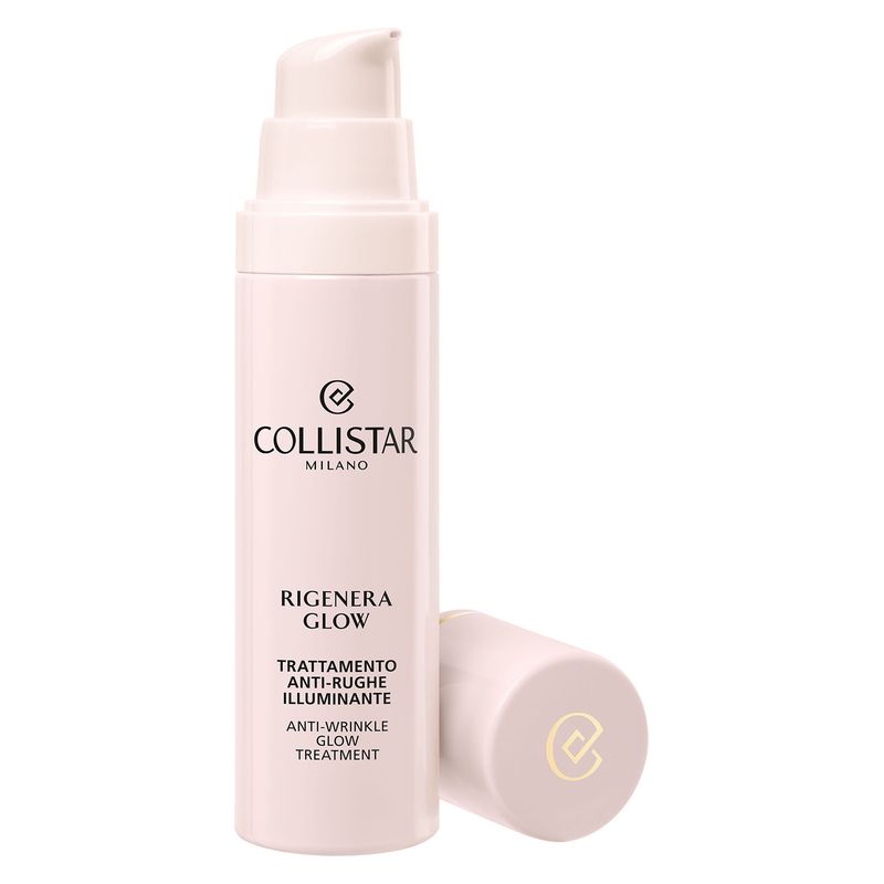 Collistar Rigenera Glow Trattamento Anti-rughe Illuminante, Siero Viso Donna 50 ml, Fluido con Niacinamide e Acido Ialuronico, Pelle Radiosa e Levigata
