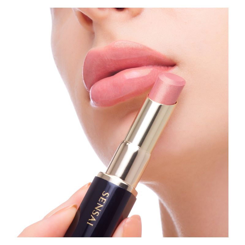 SENSAI Colours Lasting Plump Lipstick Refill, Rossetto Donna Effetto Rimpolpante, 3.8 g, LP07 Rosy Nude, Ricarica Luminosa a Lunga Tenuta