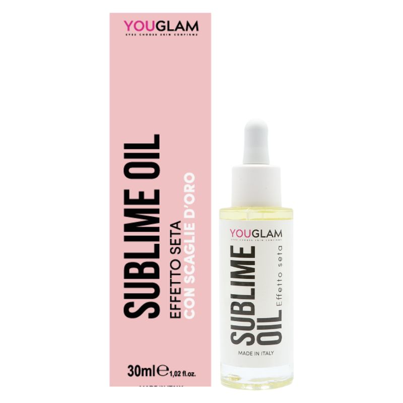 You Glam SUBLIME OIL SIERO EFFETTO SETA CON SCAGLIE D'ORO