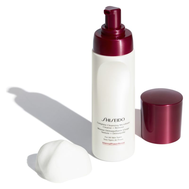 Shiseido Complete Cleansing Microfoam Cleanse + Remove