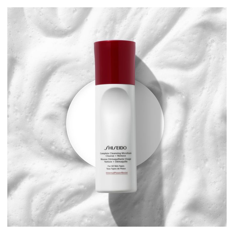 Shiseido Complete Cleansing Microfoam Cleanse + Remove