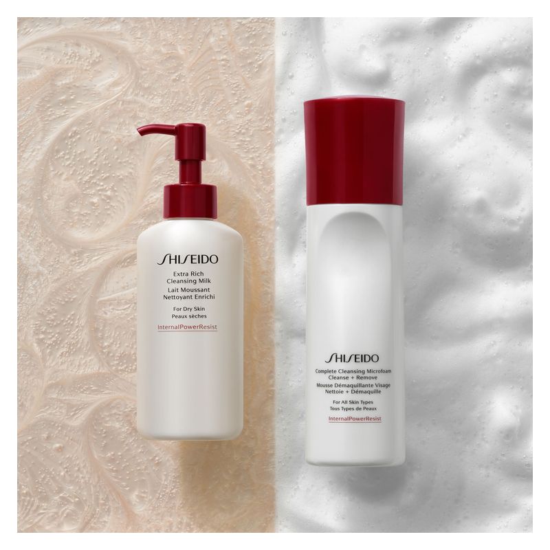 Shiseido Complete Cleansing Microfoam Cleanse + Remove