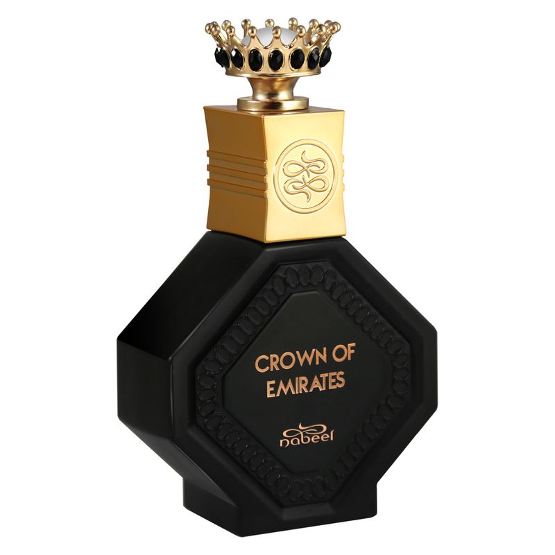 Nabeel Crown Of Emirates, Eau de Parfum Unisex, 100 ml Spray, Fragranza Cuoiata Orientale, Profumo di Lusso Ispirato a Dubai, a Lunga Durata Nabeel Crown Of Emirates, Eau de Parfum Unisex, 100 ml Spray, Fragranza Cuoiata Orientale, Profumo di Lusso Ispirato a Dubai, a Lunga Durata