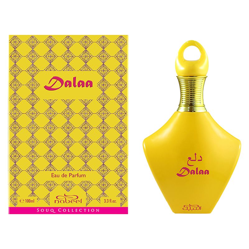 Nabeel Dalaa, Eau de Parfum Donna, 100 ml Spray, Fragranza Ambrata e Vanigliata, Profumo Arabo Gourmand persistente