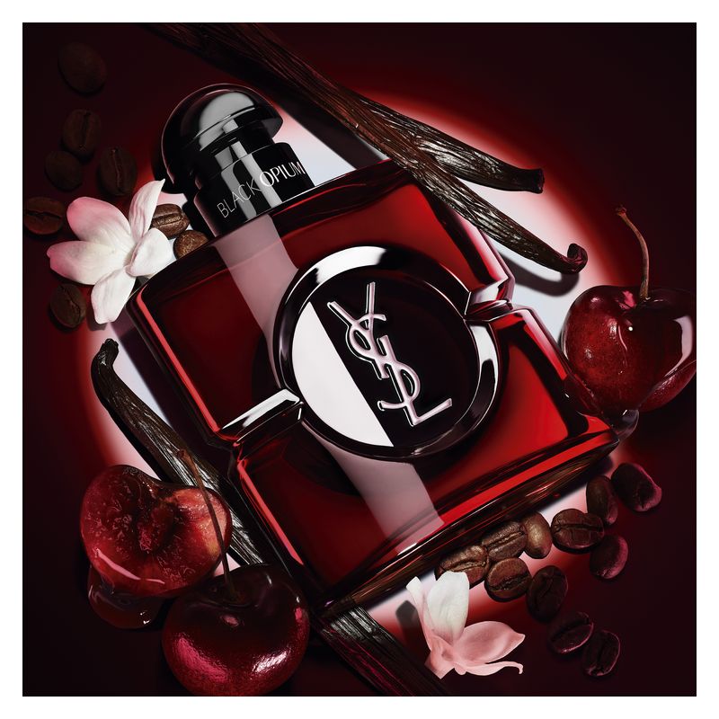 Yves Saint Laurent Black Opium Over Red, Eau de Parfum Donna, 50 ml Spray, Profumo Floreale Fruttato Gourmand con note di Ciliegia, Caffè e Vaniglia Yves Saint Laurent Black Opium Over Red, Eau de Parfum Donna, 50 ml Spray, Profumo Floreale Fruttato Gourmand con note di Ciliegia, Caffè e Vaniglia