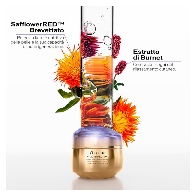 Shiseido Vital Perfection Concentrated Supreme Cream, 50 ml, Crema Viso Anti-Età Donna per Pelli Mature, Trattamento Lifting e Rassodante Intensivo Shiseido Vital Perfection Concentrated Supreme Cream, 50 ml, Crema Viso Anti-Età Donna per Pelli Mature, Trattamento Lifting e Rassodante Intensivo