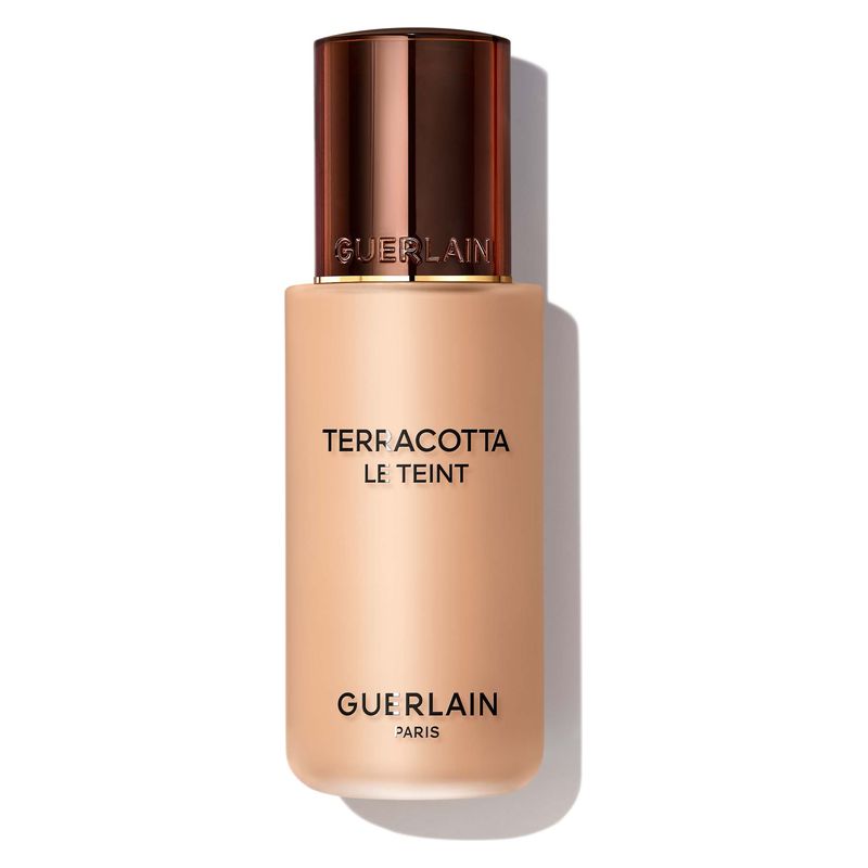 Guerlain Terracotta Le Teint, Fondotinta Fluido Lunga Tenuta 24h, 35 ml, Colore 3,5N Neutral, Effetto Bonne Mine Naturale, Finish Luminoso No Transfer Guerlain Terracotta Le Teint, Fondotinta Fluido Lunga Tenuta 24h, 35 ml, Colore 3,5N Neutral, Effetto Bonne Mine Naturale, Finish Luminoso No Transfer