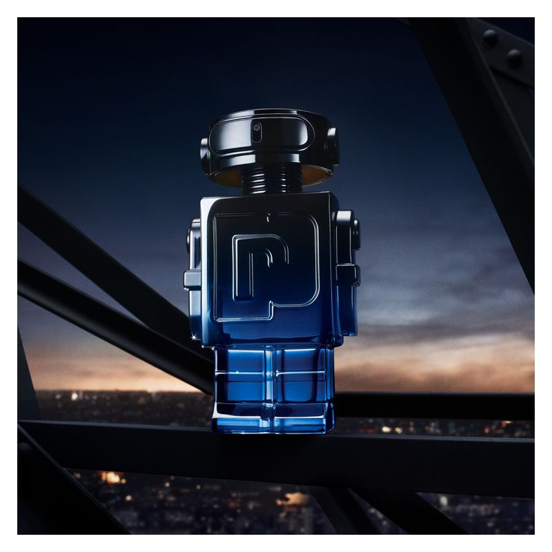 Rabanne Phantom Intense, Eau de Parfum Uomo, 50 ml Spray, Fragranza Ambrata Aromatica, Profumo Maschile di Lunga Durata