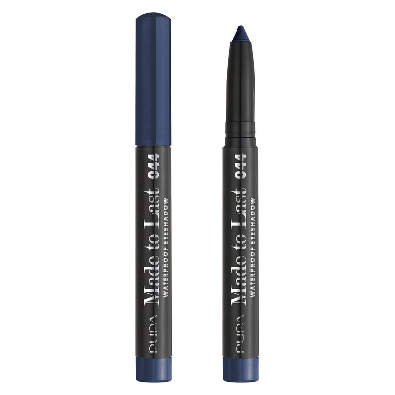 Pupa Made To Last Waterproof Eyeshadow, Ombretto in Stick Donna, 1.4 g, Colore 44 Blue Blue, Lunga Tenuta e Resistente all'Acqua, Make-Up Occhi Pupa Made To Last Waterproof Eyeshadow, Ombretto in Stick Donna, 1.4 g, Colore 44 Blue Blue, Lunga Tenuta e Resistente all'Acqua, Make-Up Occhi