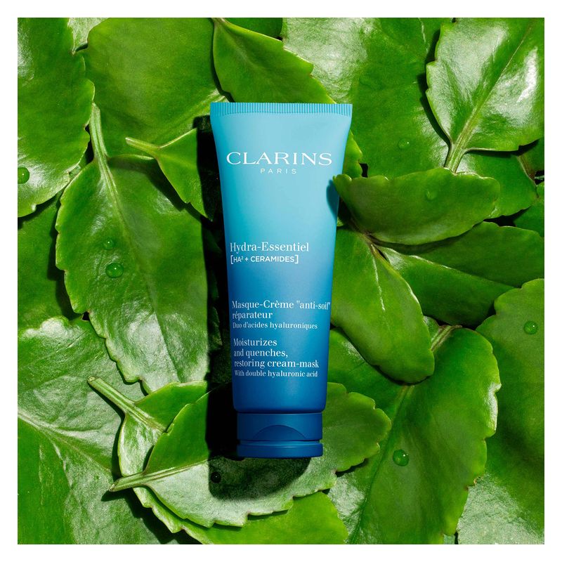 Clarins Hydra-Essentiel [HA²] MASQUE-CRÈME "ANTI-SOIF" RÉPARATEUR - Maschera-Crema