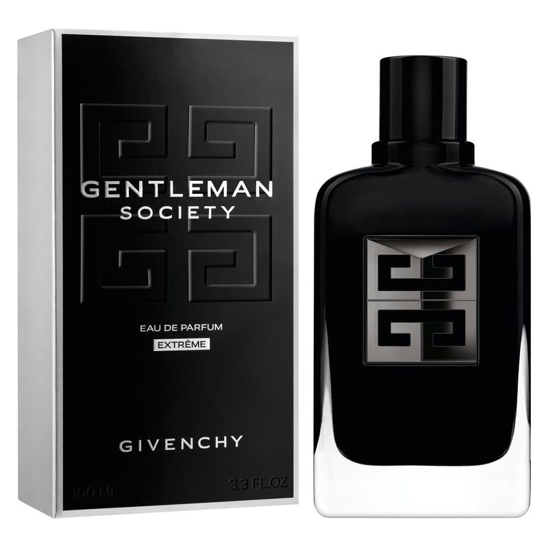 Givenchy Gentleman Society Extrême, Eau de Parfum Uomo, 100 ml Spray, Profumo maschile floreale legnoso e speziato, Intenso e sofisticato