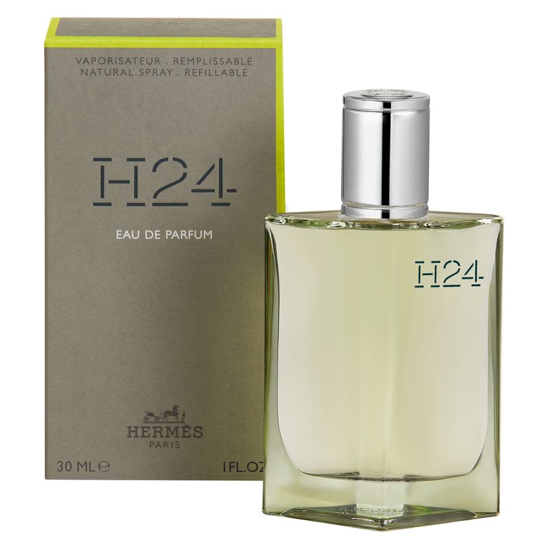 Hermès H24, Eau de Parfum Uomo, 30 ml Spray Ricaricabile, Fragranza Aromatica Legnosa, Profumo Maschile Fresco e Intenso Hermès H24, Eau de Parfum Uomo, 30 ml Spray Ricaricabile, Fragranza Aromatica Legnosa, Profumo Maschile Fresco e Intenso