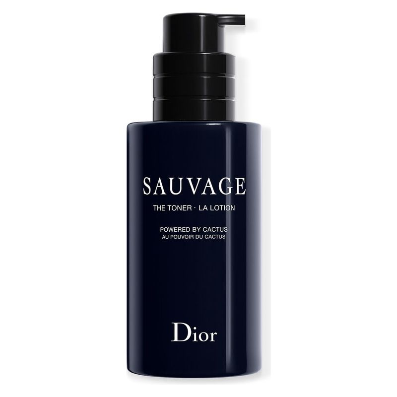 DIOR Sauvage La Lozione, Lozione Tonificante Viso Uomo, 100 ml, Energizzante e Lenitiva, Trattamento Dopobarba Idratante con Estratto di Cactus