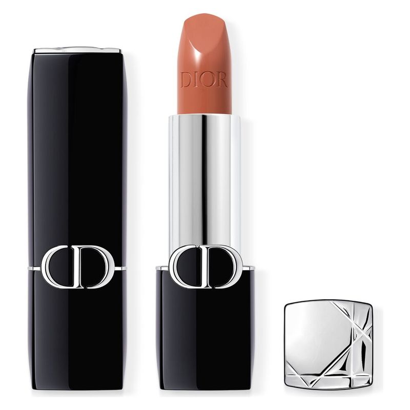 Dior Rouge Dior, Rossetto Ricaricabile Colore Couture, 240 J'adore Satin, 3.5 g, Lunga Tenuta e Trattamento Floreale Idratante per Labbra Morbide Dior Rouge Dior, Rossetto Ricaricabile Colore Couture, 240 J'adore Satin, 3.5 g, Lunga Tenuta e Trattamento Floreale Idratante per Labbra Morbide