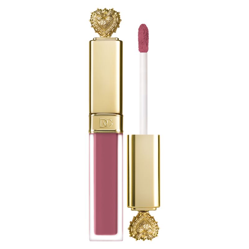 Dolce & Gabbana Everkiss Liquid Lip, Rossetto Liquido Matte, 205 Affection, 5 ml, Lunga Tenuta 16h, No Transfer, Formula Vegana Idratante con Avocado Dolce & Gabbana Everkiss Liquid Lip, Rossetto Liquido Matte, 205 Affection, 5 ml, Lunga Tenuta 16h, No Transfer, Formula Vegana Idratante con Avocado