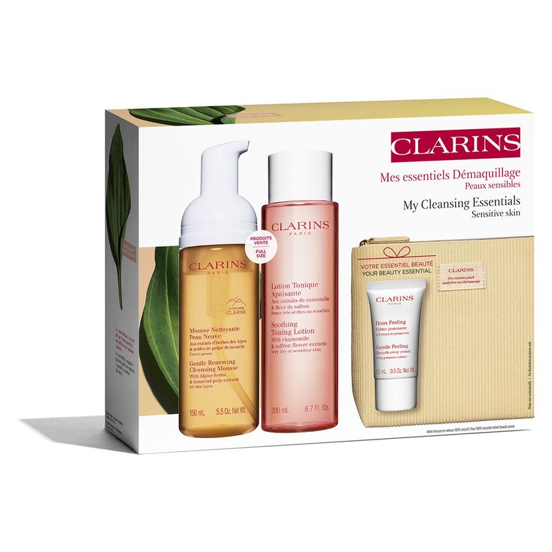 Clarins COFANETTO DETERGENZA PER PELLE SENSIBILE