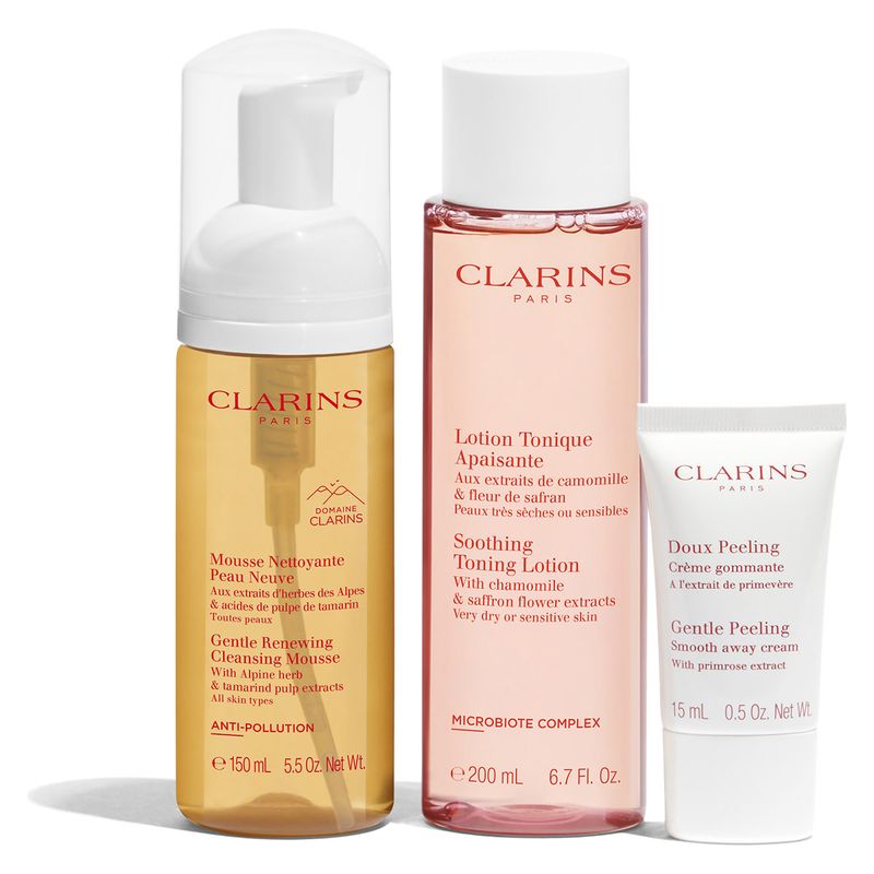 Clarins COFANETTO DETERGENZA PER PELLE SENSIBILE