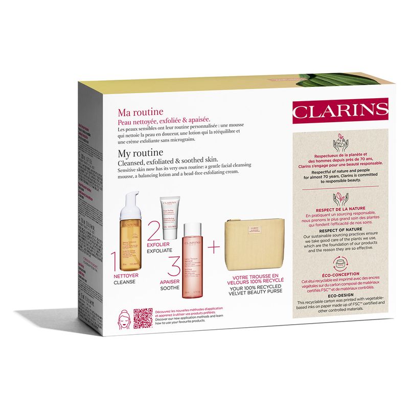 Clarins COFANETTO DETERGENZA PER PELLE SENSIBILE