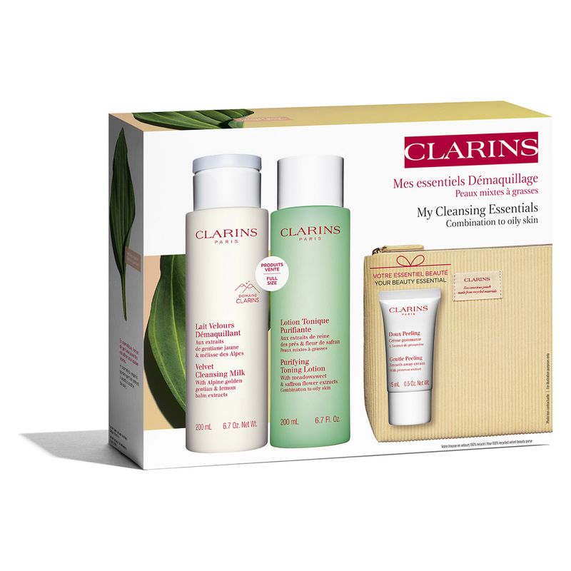 Clarins COFANETTO DETERGENZA PER PELLE MISTA O GRASSA