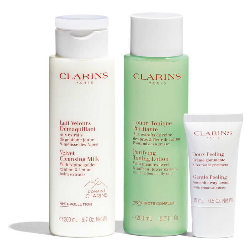 Clarins COFANETTO DETERGENZA PER PELLE MISTA O GRASSA