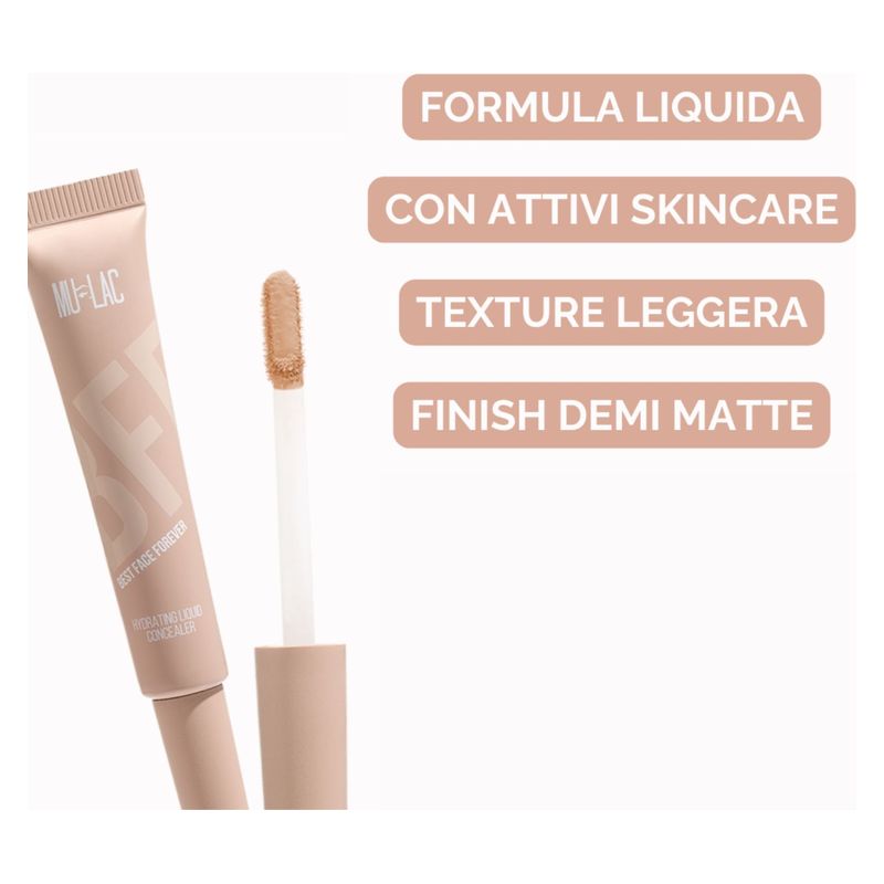 MULAC BFF HYDRATING LIQUID CONCEALER - CORRETTORE LIQUIDO IDRATANTE