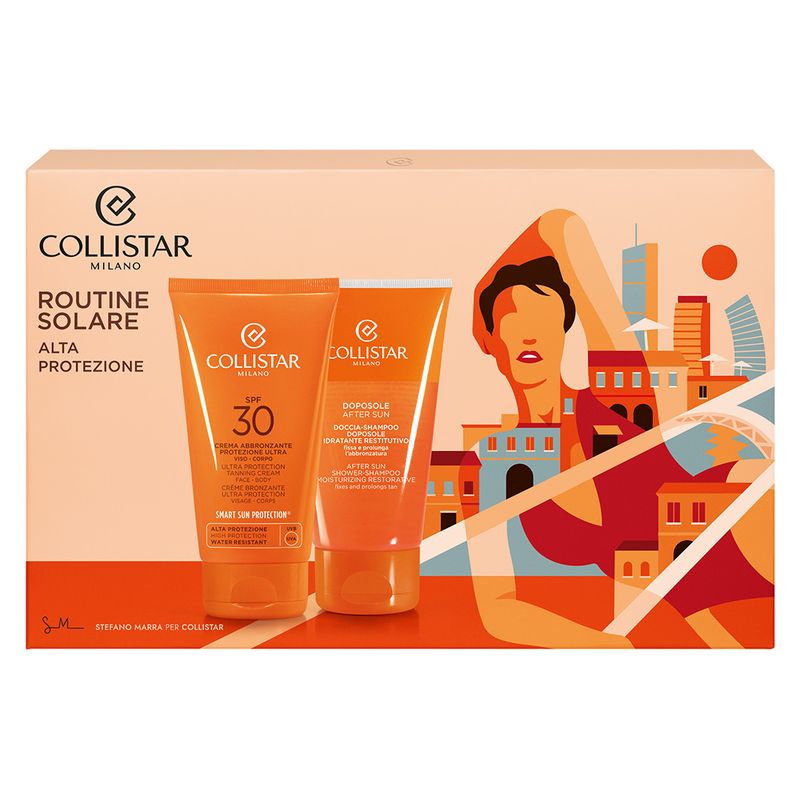 Collistar COFANETTO CREMA ABBRONZANTE PROTEZIONE ULTRA SPF 30