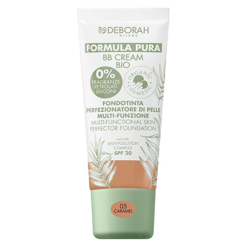 Deborah FORMULA PURA BB CREAM BIO - FONDOTINTA PERFEZIONATORE DI PELLE MULTI-FUNZIONE