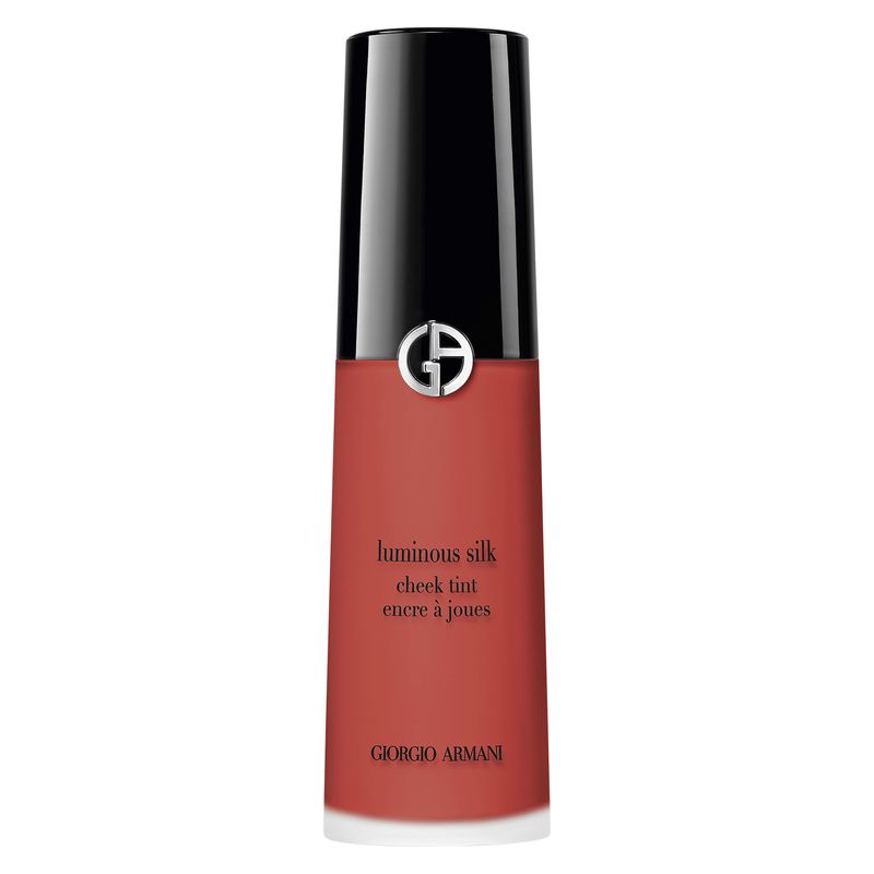 Armani Luminous Silk Cheek Tint, Blush Liquido Donna, 12 ml, 45 Flaming Red, Fard liquido effetto naturale e luminoso, Lunga tenuta Armani Luminous Silk Cheek Tint, Blush Liquido Donna, 12 ml, 45 Flaming Red, Fard liquido effetto naturale e luminoso, Lunga tenuta
