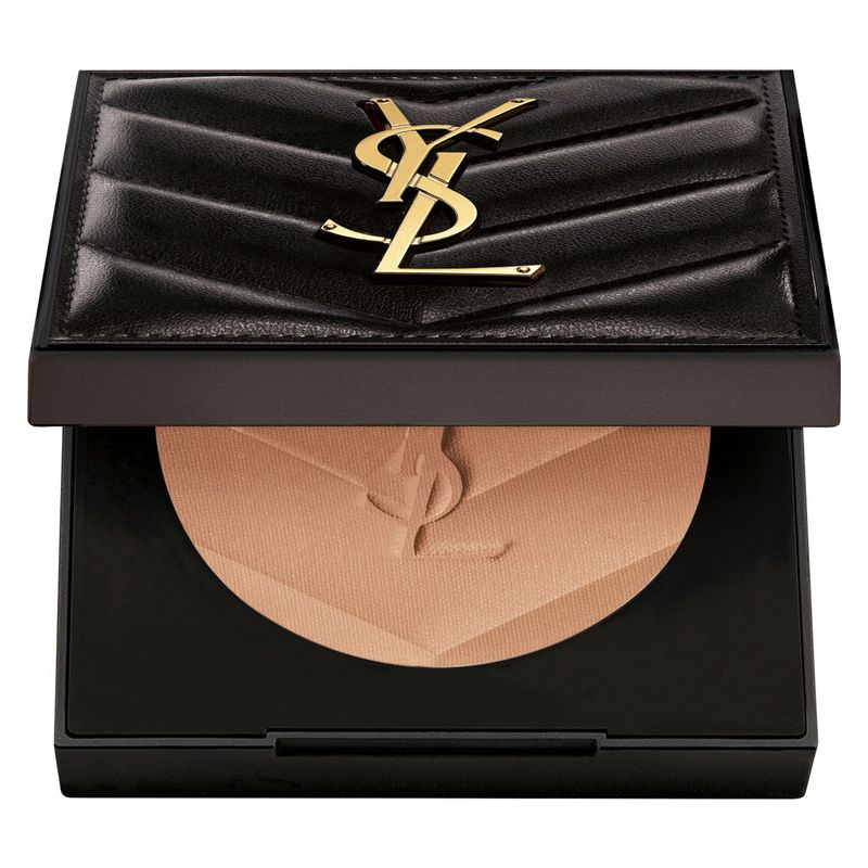 Yves Saint Laurent All Hours Hyper Finish Powder, Cipria Compatta Opacizzante Multiuso, Colore 02, 7.5 g, Lunga Tenuta 24h e Finish Mat Naturale Yves Saint Laurent All Hours Hyper Finish Powder, Cipria Compatta Opacizzante Multiuso, Colore 02, 7.5 g, Lunga Tenuta 24h e Finish Mat Naturale