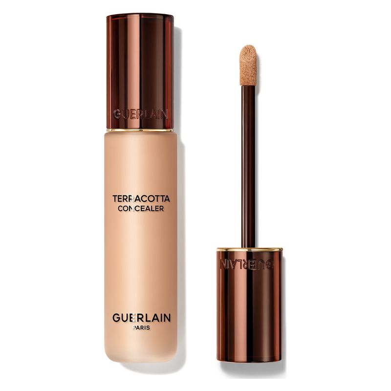 Guerlain Terracotta Concealer, Correttore Liquido Lunga Tenuta, 11.5 ml, Colore 3,5N Neutral, No Transfer, Idratazione 24h, Finish Naturale Luminoso Guerlain Terracotta Concealer, Correttore Liquido Lunga Tenuta, 11.5 ml, Colore 3,5N Neutral, No Transfer, Idratazione 24h, Finish Naturale Luminoso