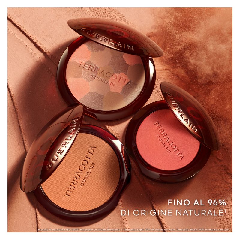 Guerlain TERRACOTTA BLUSH - IL BLUSH EFFETTO BONNE MINE - 90% DI INGREDIENTI DI ORIGINE NATURALE