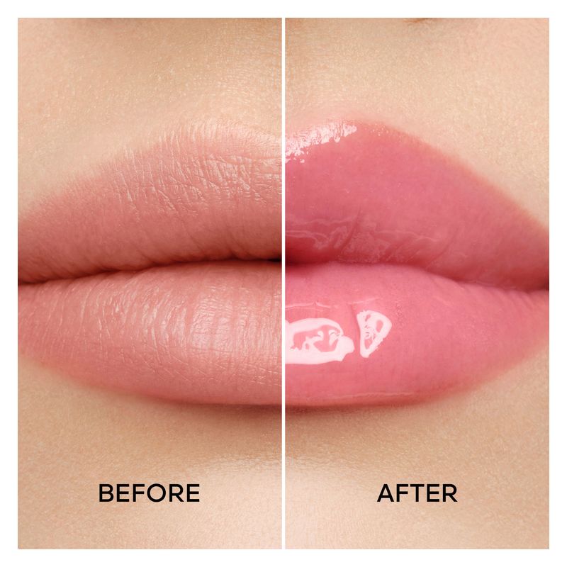 Guerlain KissKiss Bee Glow Oil, Olio Labbra Colorato Donna, 775 Poppy Glow, 9,5 ml, Idratante e Rimpolpante, Lucidalabbra con Miele