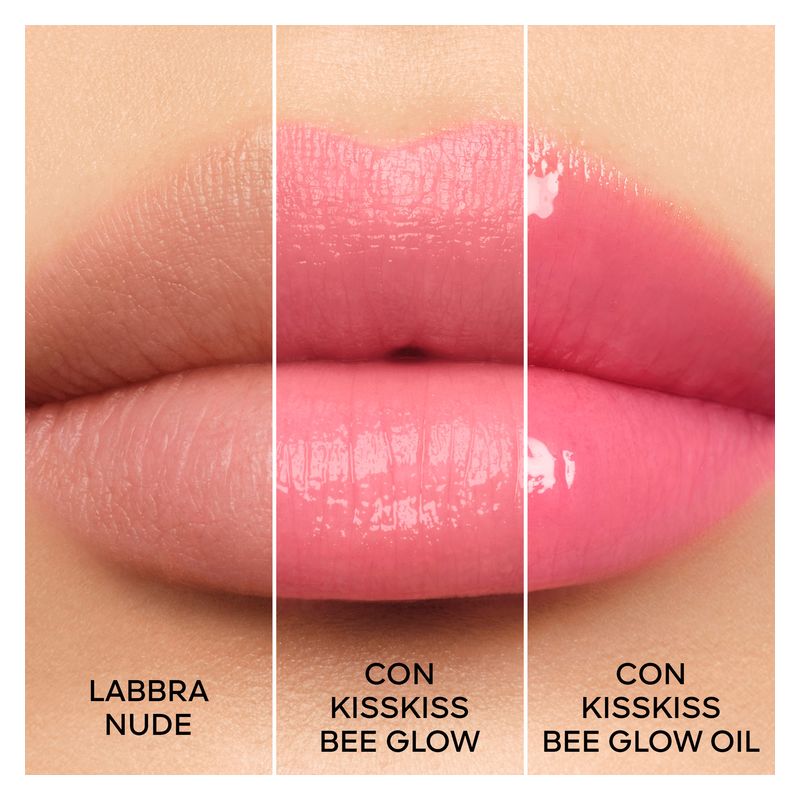 Guerlain Kisskiss Bee Glow - Balsamo Labbra Colorato Al Miele Con Il 98% Di Ingredienti Di Origine Naturale