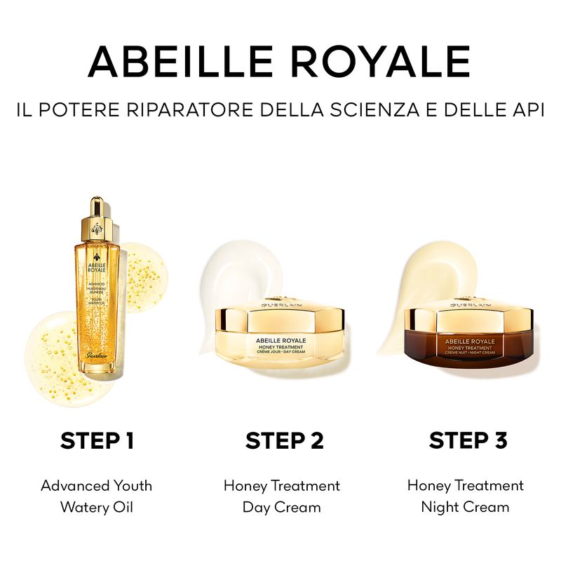 Guerlain ABEILLE ROYALE RITUALE ANTI-ETÀ HONEY TREATMENT DAY AND NIGHT CREAM