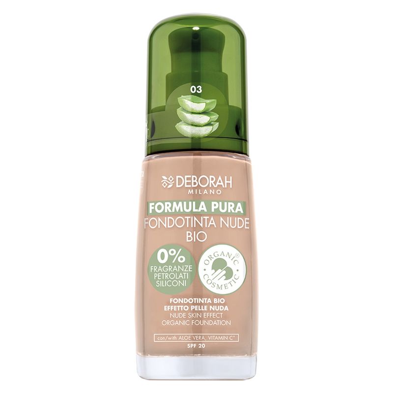 Deborah Deborah Formula Pura Fondotinta Nude Bio