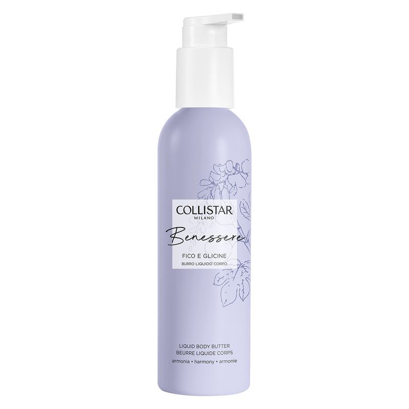 Burro Liquido Corpo Fico e Glicine 200 ML - Collistar