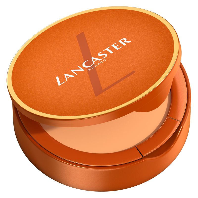 Lancaster INFINITE BRONZE TINTED PROCTECTION SPF 50 - SUNLIGHT COMPACT CREAM - FONDOTINTA COMPATTO